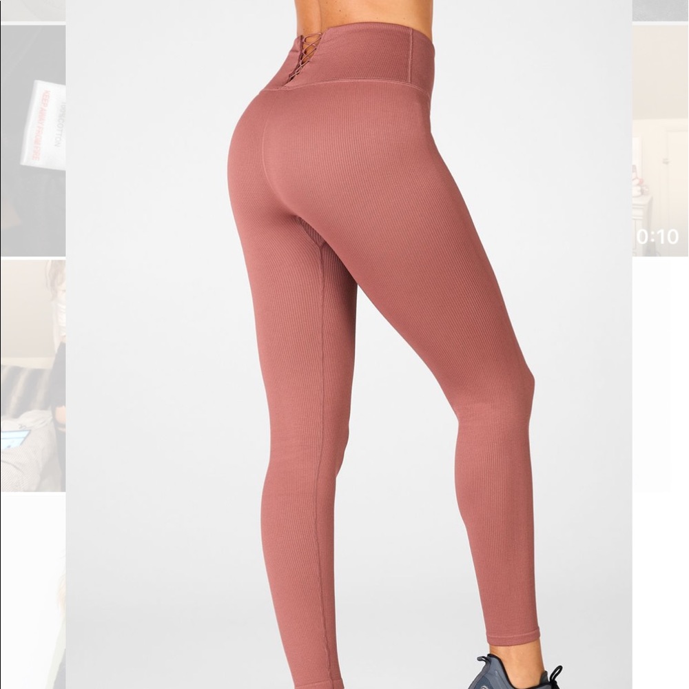Ribbed fabletics leggings